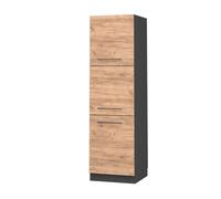 Vicco Meuble pour Four Fame-Line, Chêne de Force doré, 60cm, à Combiner avec d'autres modules de la série Fame-Line