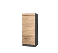 Armoire haute Fame-Line, 60cm, Chêne doré/Anthracite, Vicco 38577