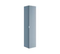 Armoire haute Keuco Edition 11 Art 32552330400 40x180x36cm, 1 porte, charnières à droite, finition satinée, verre satiné, bleu satiné