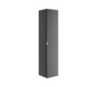 Armoire haute Keuco Edition 11 Art 32552340400 40x180x36cm, 1 porte, charnières à droite, finition satinée, verre satiné, fumé