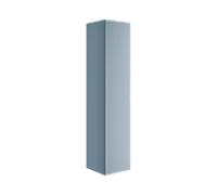 Armoire haute Keuco Edition 11 Art 32553330401 40x180x36cm, 1 porte, charnières à gauche, avec électricité, laque satinée, verre satiné, bleu satiné