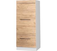 Armoire haute Vicco Fame-Line Chêne doré/Blanc 60cm, Model 38530