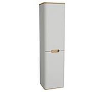 Armoire haute VitrA Sento 66023 40 x 35 x 157,5 cm, charnière de porte à droite, gris clair mat, décor