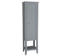 Armoire haute VitrA Valarte 62244 53,5 x 39,5 x 196,5 cm, à droite, sur pied, corps gris mat