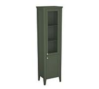 Armoire haute VitrA Valarte 65809 53,5 x 39,5 x 196,5 cm, à droite, sur pied, corps laqué vert vintage