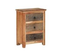 vidaXL Armoire latérale - Bois massif