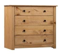 Armoire latérale 80x40x73 cm Pin Assortiment Panama naturel G