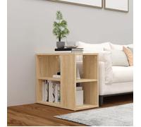 Armoire latérale - vidaXL - Chêne sonoma - 60x30x50 cm - Bois d’ingénierie - 2 étagères