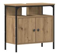 vidaXL Armoire lavabo de salle de bain chêne artisanal 60x30x60 cm