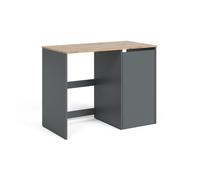 Vicco Armoire Machine à Laver Viktor Anthracite/Chêne doré 113.6x88.2cm | avec meuble sous évier