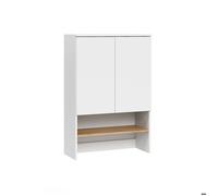 Armoire machine à laver Viktor, 68x100.4cm, Blanc/Chêne Artisan, Vicco 57505