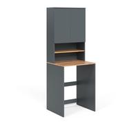 Armoire machine à laver Viktor, 68x88.2cm 2 pièces avec étagère, Anthracite/Chêne de force doré, Vicco 56187