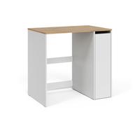 Vicco Armoire Machine à Laver Viktor, Blanc/Artisan, 93.6x88.2cm avec Compartiments et Porte, pour Un Rangement Peu encombrant au-Dessus des Machines à Laver