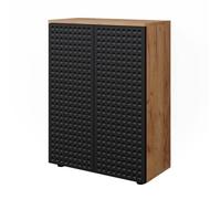 armoire midisch Irma, 60x81cm, Chêne de force doré/Vert, Vicco 42850