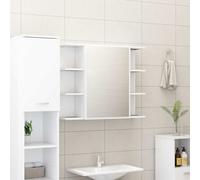 Armoire Miroir avec étagère Montage mural Bois d'ingénierie Murale vidaXL vidaXL