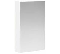 Armoire Miroir de Salle de Bain Blanc 30 x 10,5 x 50 cm