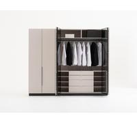 Armoire moderne en bois beige