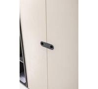 Armoire Moderne Miroir Étagères Ouvertes Style Ordre Chambre Enfant
