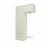 Armoire Montana Selection Attire II avec Tringle 140-Pomelo