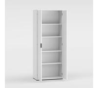 Armoire multifonction 2 portes avec 4 étagères, fabriquée en Italie Jolly
