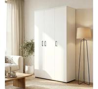 Armoire multifonctionnelle de 90 cm de large, modèle Chalvefted. Armoire de rangement avec 3 portes. Idéale pour ranger le matériel de nettoyage, les produits de cuisine, les provisions, etc. Convient