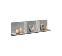 Armoire murale 100x16,5x30 cm gris béton bois d'ingénierie, armoire murale flottante, étagère murale, vitrine murale, 854862
