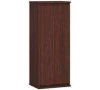 Armoire murale AKORD W40 Wengé 40 cm 1 porte façade Wengé 3 étagères 40x30x99 cm Wengé G