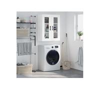 vidaXL Armoire murale 828500 – Meuble flottant 69,5x34x90 cm, moderne blanc bois d'ingénierie