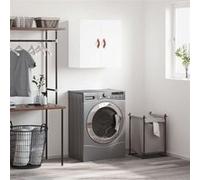 Armoire murale Blanc brillant 60x31x60 cm Bois d ingénierie Blanc G