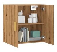Armoire murale chêne artisanal 60x31x60 cm bois d ingénierie Marron G