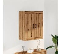 vidaXL Armoire murale chêne artisanal 69,5x34x90 cm Bois d'ingénierie