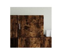Armoire murale chêne fumé 45x42,5x40 cm bois d'ingénierie, armoire, armoire suspendue, armoire latérale, armoire de 846107