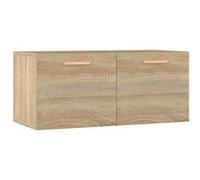 Vidaxl Armoire Murale Chêne Sonoma 80x35x36,5 Cm Bois D'ingénierie Multicolore
