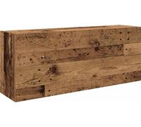 Armoire murale de bain vieux bois 100x25x40cm bois d'ingénierie
