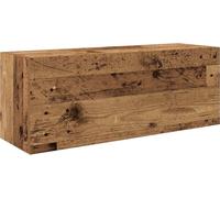 Armoire murale de bain vieux bois 80x25x30 cm bois d'ingénierie