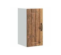 Armoire murale de cuisine Lucca vieux bois bois ingénierie, meuble mural de cuisine, armoire pour mur de cuisine, 853785