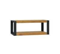 Armoire murale de salle de bain 90x45x35 cm Bois de teck solide
