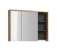 Vente-unique - Armoire Murale de Salle de Bain Coloris Naturel - 100 cm - PURNAL