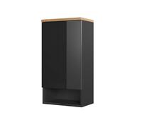 Vicco Armoire Murale Eden, Anthracite, 40x77.5cm | pour montage mural avec aménagement intérieur modulable