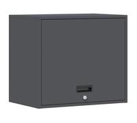 Armoire murale en acier - vidaXL - Anthracite - 60x40x53 cm - Acier revêtu de poudre - Montage mural