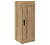 Armoire murale en bois d'ingénierie - vidaXL - Chêne artisanal - 34,5x34x90 cm - 1 porte - Poids maximal 60 kg