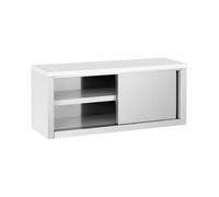Armoire murale en inox - 1 200 x 400 x 500 mm - Capacité de 65 kg par compartiment - Royal Catering