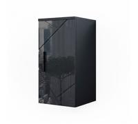 Armoire murale Irma, 30x59cm, Anthracite Haute brillance, Vicco 39454
