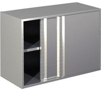 Armoire murale KBS 1400 x 400 x 650 mm avec portes coulissantes et étagère intermédiaire