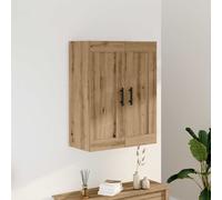 vidaXL Armoire murale chêne artisanal 69,5x34x90 cm Bois d'ingénierie