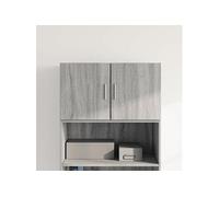 Armoire murale sonoma gris 70x42,5x40 cm bois d'ingénierie 846122