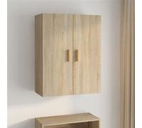 vidaXL Armoire murale suspendue Chêne sonoma 69,5x34x90 cm 812261