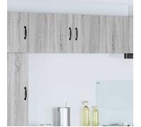 vidaXL Meuble mural de cuisine 2 pcs Gris Sonoma 50 x 31 x 40 cm