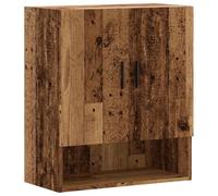 Armoire murale vieux bois 60x31x70 cm bois d ingénierie
