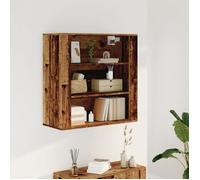 Armoire murale vieux bois 80x33x80 cm bois d ingénierie